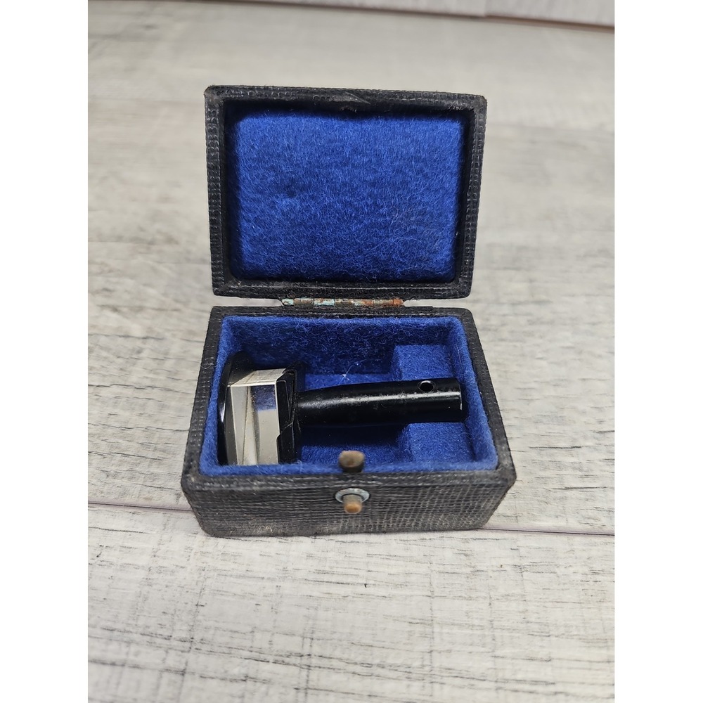 Vintage Ahrend 7323 Double Right Angle Optical Surveyor Prism W/ Original Velvet